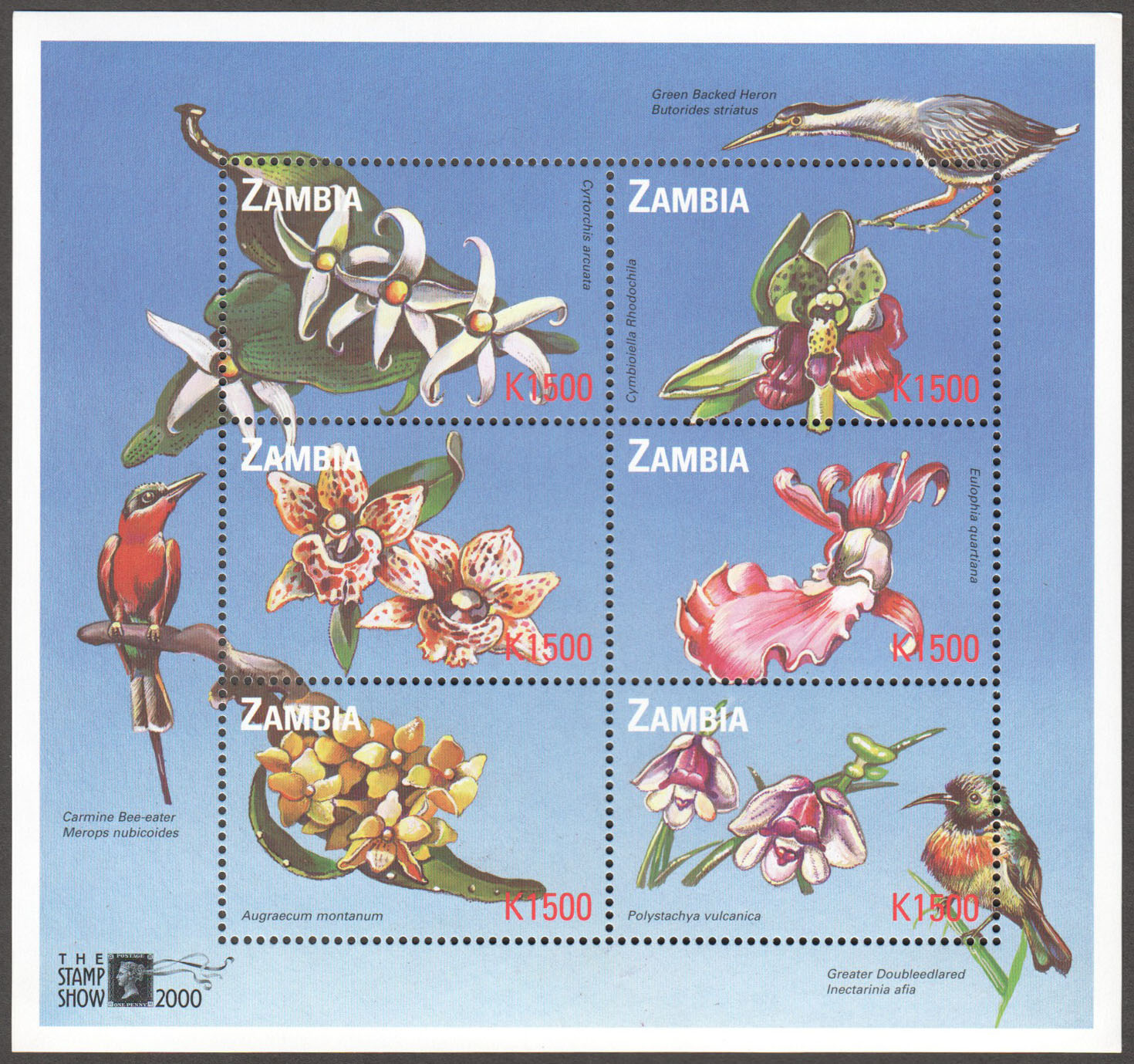 Zambia Scott 873 MNH S/S (A13-2) - Click Image to Close